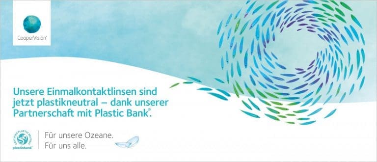 Coopervision: Plastikneutrale Einmalkontaktlinsen