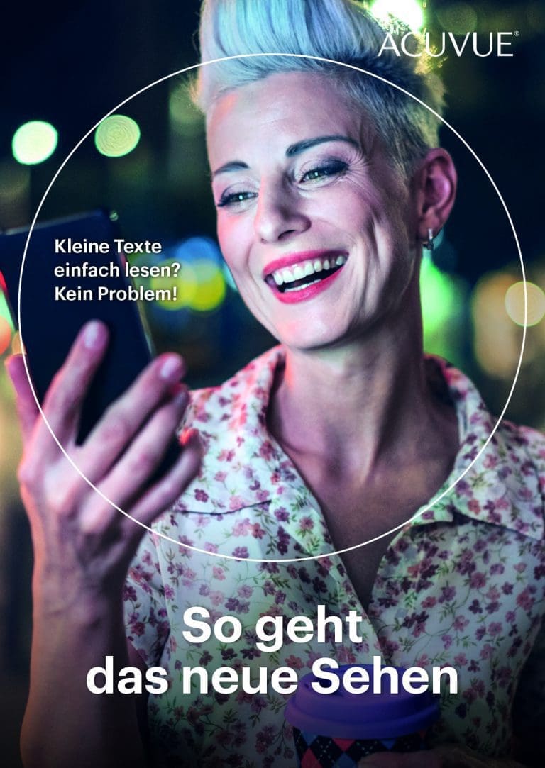 Johnson & Johnson Vision: „So geht das neue Sehen“