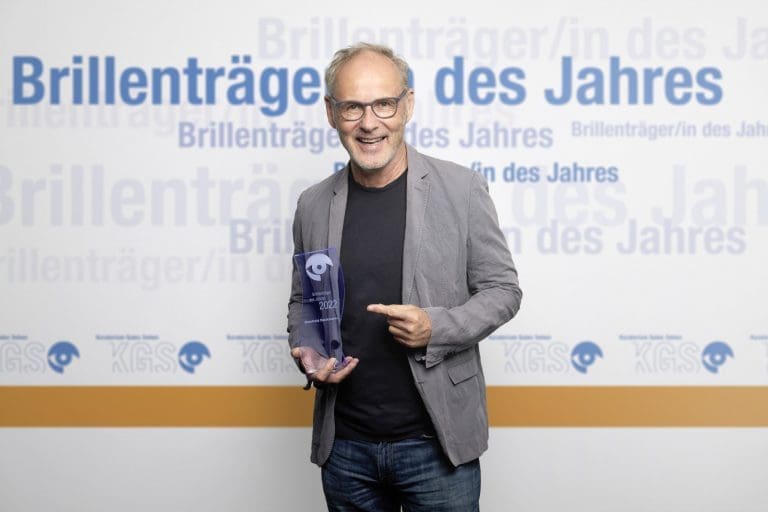 KGS: Reinhold Beckmann ist Brillenträger des Jahres 2022