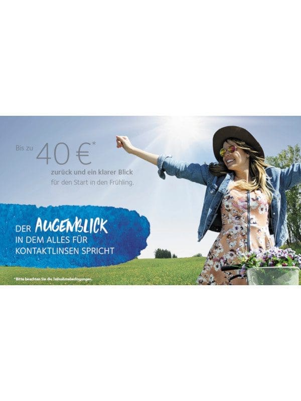 CooperVision: Mit Cashback-Aktion in den Frühling