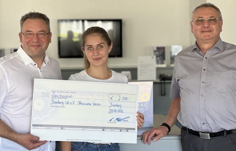 Rupp + Hubrach: Spende für Ukraine-Hilfe