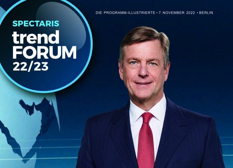 „Anchorman“ Claus Kleber hält die Keynote auf dem Spectaris-Trendforum