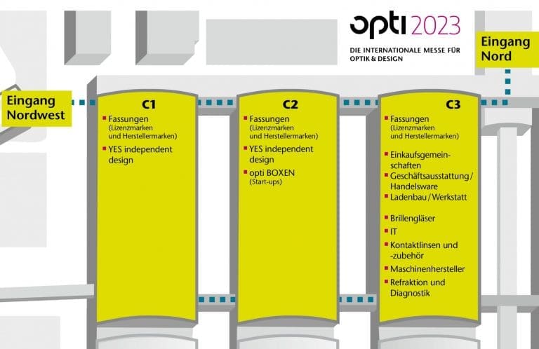 Neuer Hallenplan Opti 2023