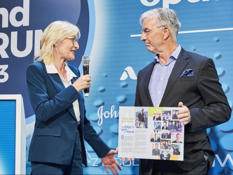 Mirjam Rösch und Josef May auf dem Spectaris-Trendforum 2022