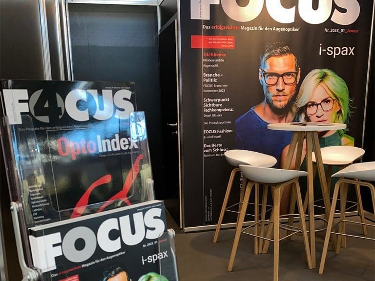 FOCUS-Stand auf der Opti 2023