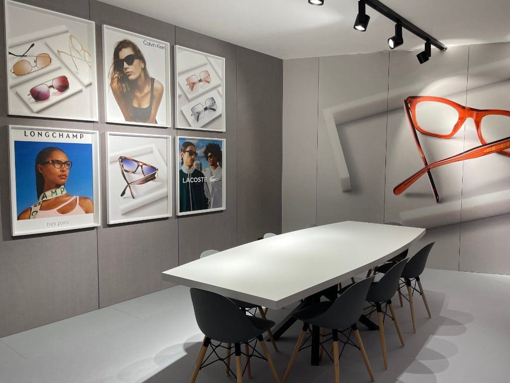 Marchon Eyewear mit nachhaltigem Messestand auf der Mido 2023