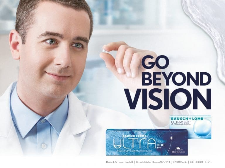 Plan für heute? Bausch + Lomb ULTRA anpassen!