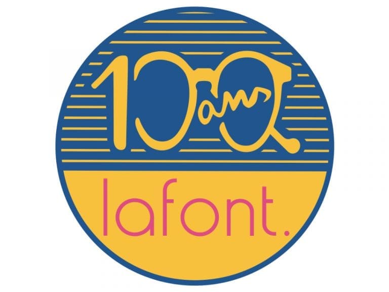 Jubiläumslogo zu 100 Jahre Lafont