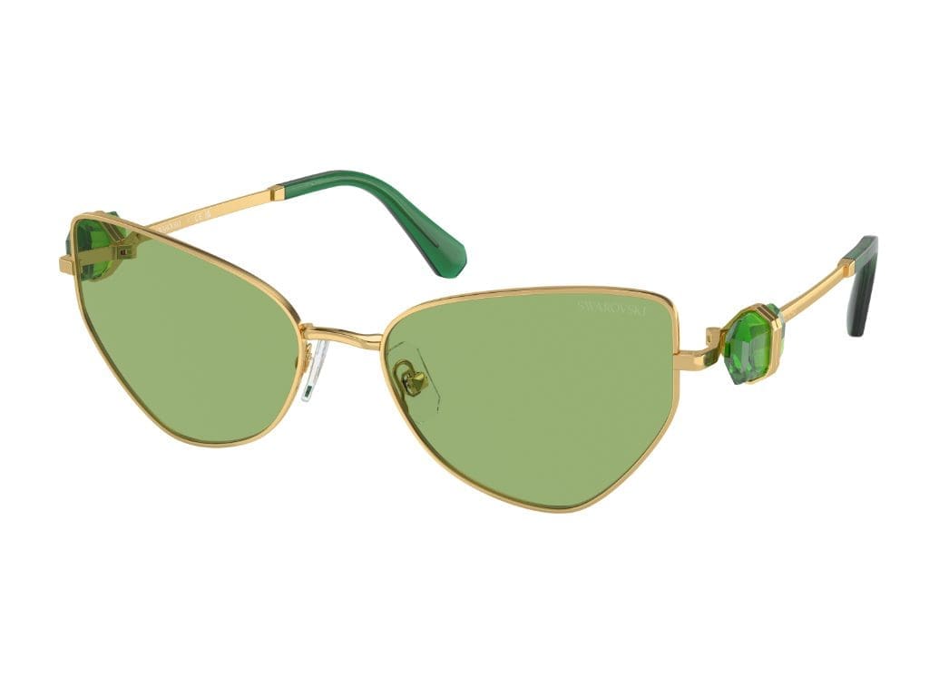 Brillenfassung aus der ersten Kollektion von Swarovski und EssilorLuxottica