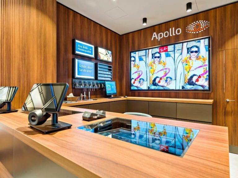 Apollo Store Innenansicht