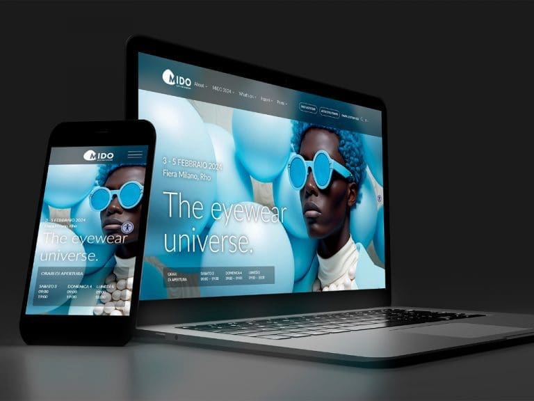 Visual neue Mido-Website