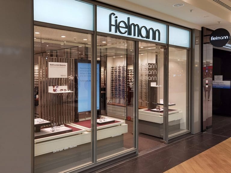 Außenaufnahme einer Fielmann Filiale