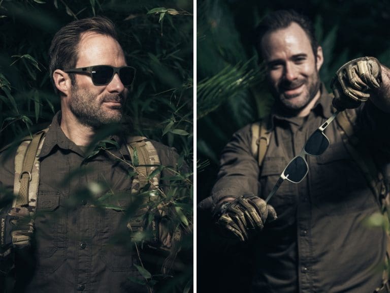 Gloryfy Unbreakable-Brille aus Sonderedition mit Survival-Star Otto Bulletproof