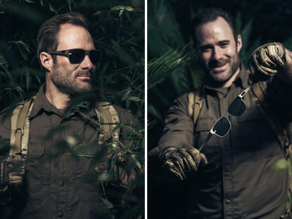 Gloryfy Unbreakable-Brille aus Sonderedition mit Survival-Star Otto Bulletproof