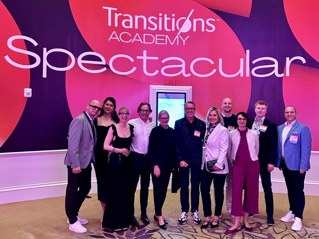 Die eingeladenen Augenoptiker aus Deutschland und der Schweiz auf der 27. Transitions Academy