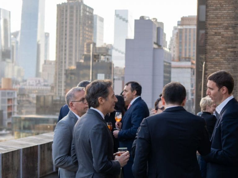 Eröffnungsfeier des neuen Marcolin-Showrooms in Manhattan, New York