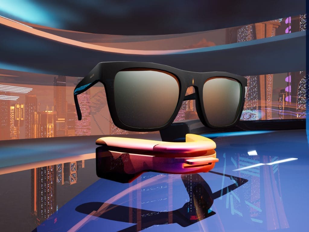 Brille aus der MyAvatar-Capsule-Kollektion von Police im Audacityland-Metaverse