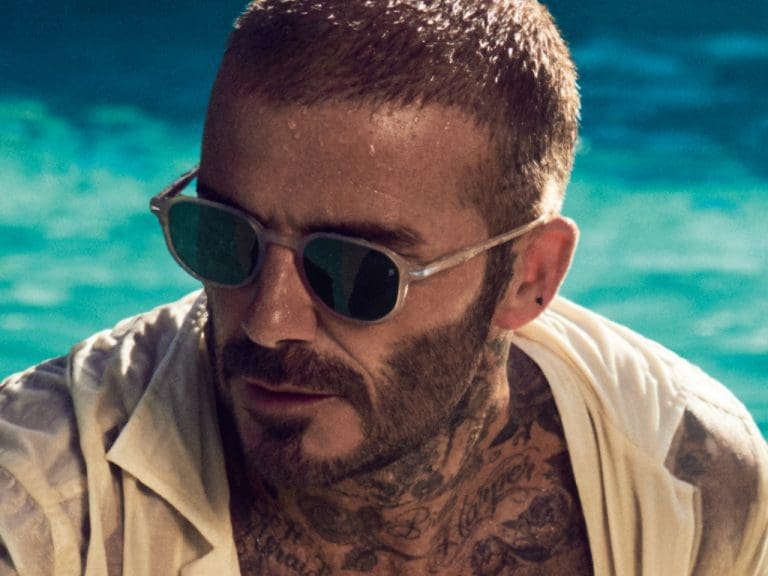 Kampagnenmotiv zu Eyewear by David Beckham
