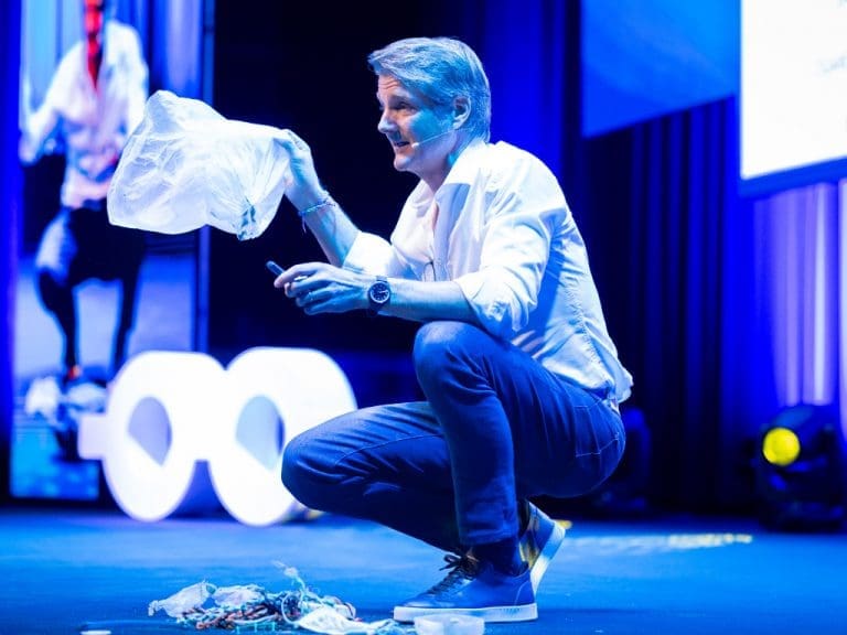 François van den Abeele von Sea2see auf dem Event von Optivisão im April 2024