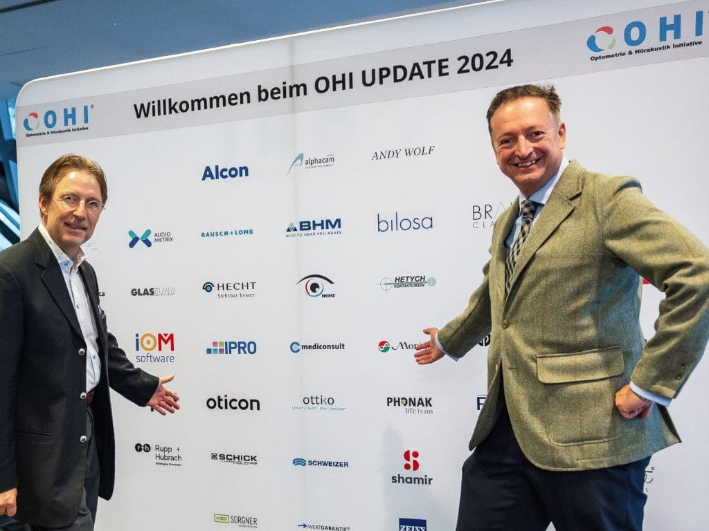 OHI-Geschäftsführer Walter Gutstein und Harald Belyus