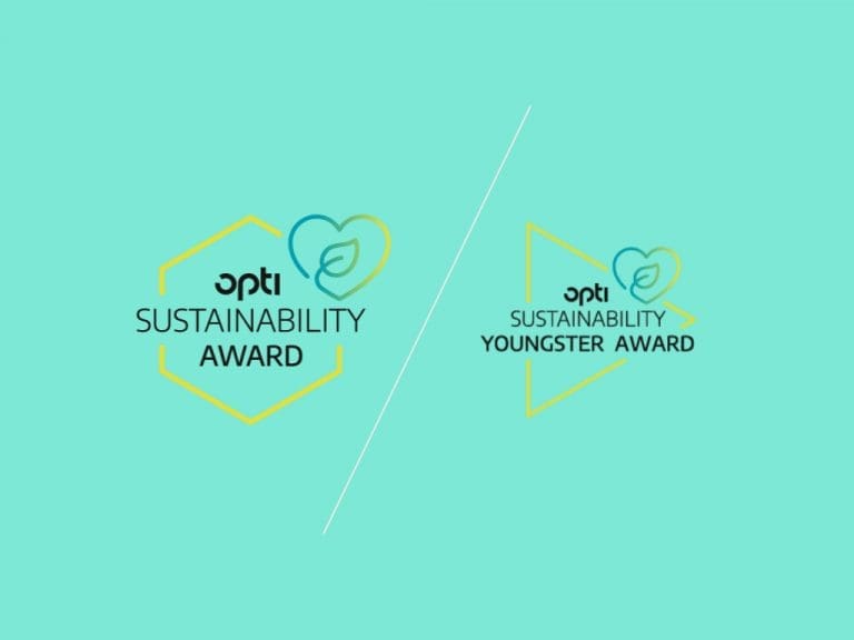 Logos Opti Sustainability Award und Opti Sustainability Youngster Award