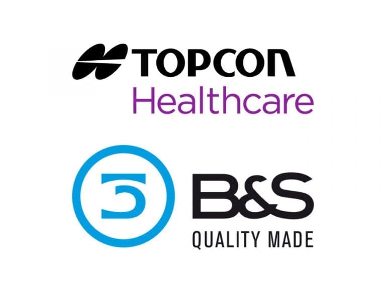 Logos von Topcon Deutschland und Breitfeld & Schliekert