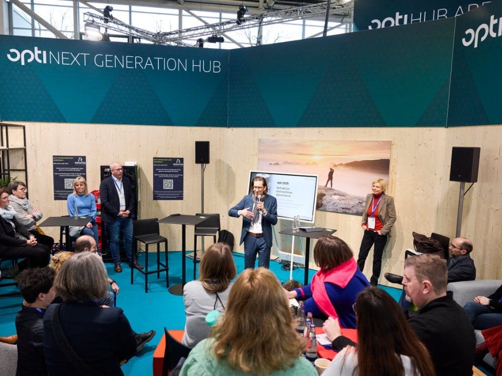 Volker Meyer auf dem Opti Next Generation Hub 2025