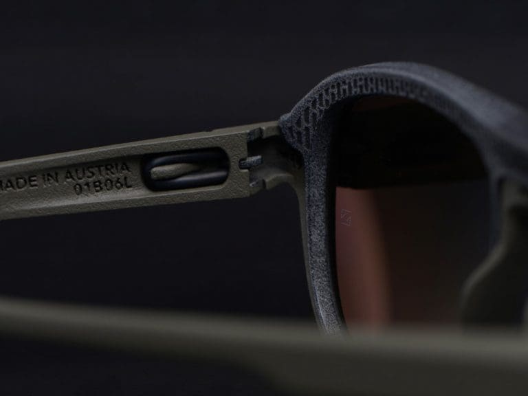 Für den Mido 2025 CSE-Award nominierte Brillenfassung von Rolf Eyewear