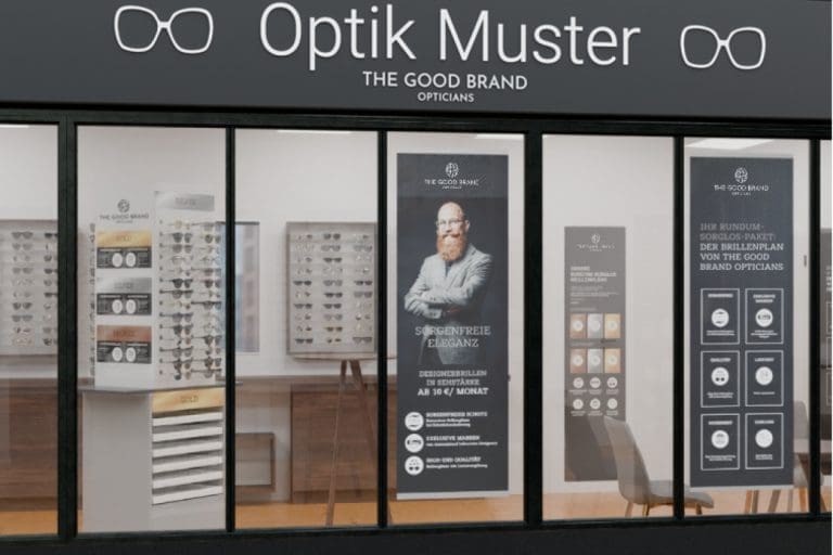 Muster-Außenansicht Partneroptiker