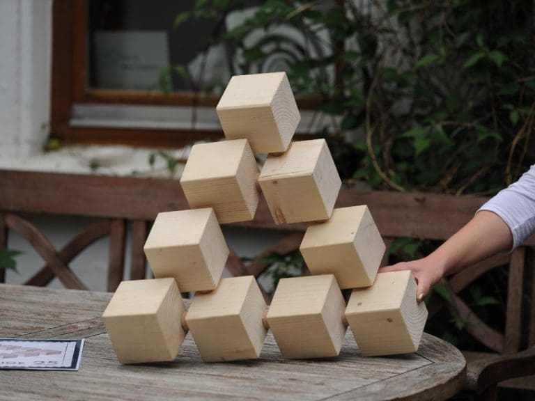 Optische Täuschung aus Lingelbachs Scheune optischer Phänomene