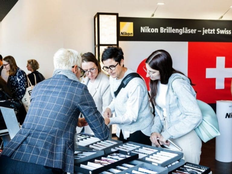 Impression der Hall of Frames (HOF) Brillen-Tischmesse aus 2024