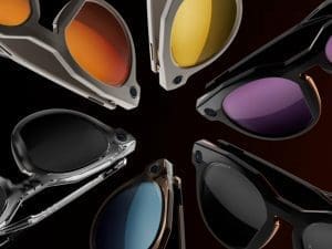 Mehrere verschiedene Fassungen der neuen Oakley Meta HSTN-Brille