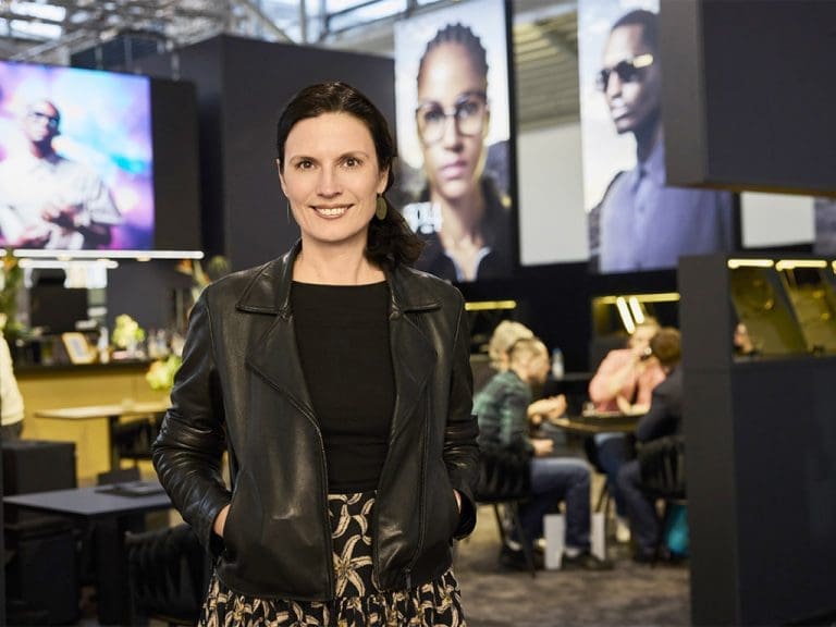 Cathleen Kabashi, Messeleiterin der Fachmesse Opti