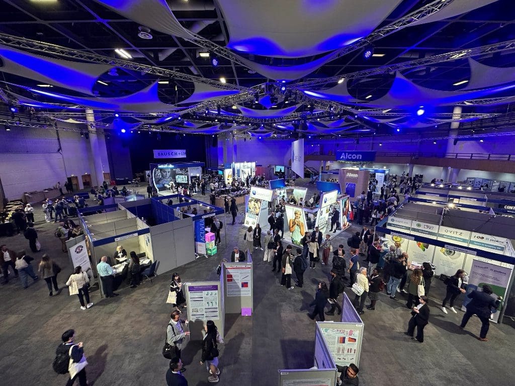Industrie-Ausstellung auf der BCLA-Kontaktlinsen-Konferenz 2025 in Birmingham