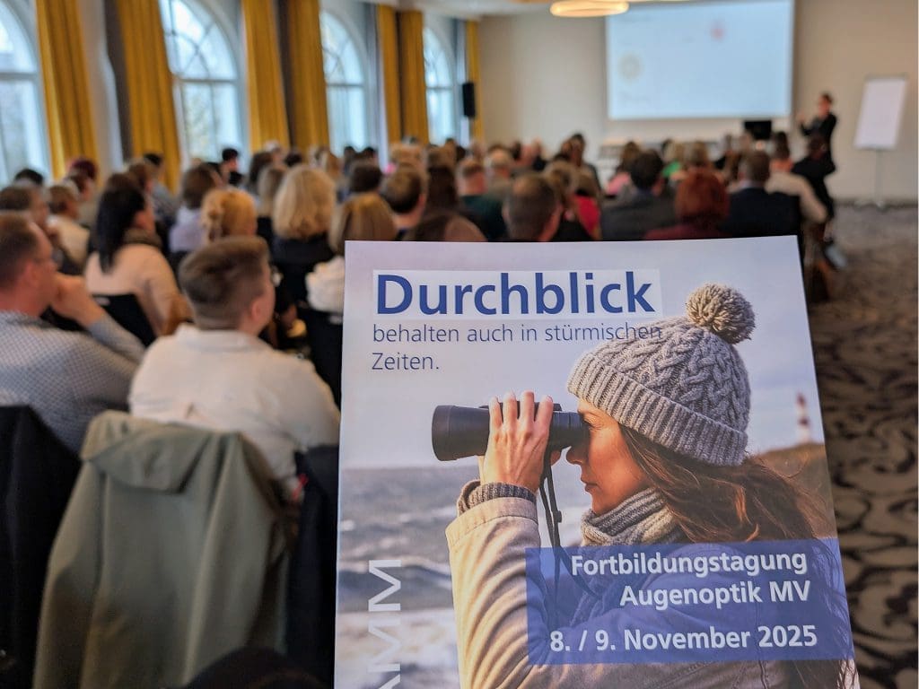 Impression der Fortbildungstagung Augenoptik MV 2025 in Fleesensee