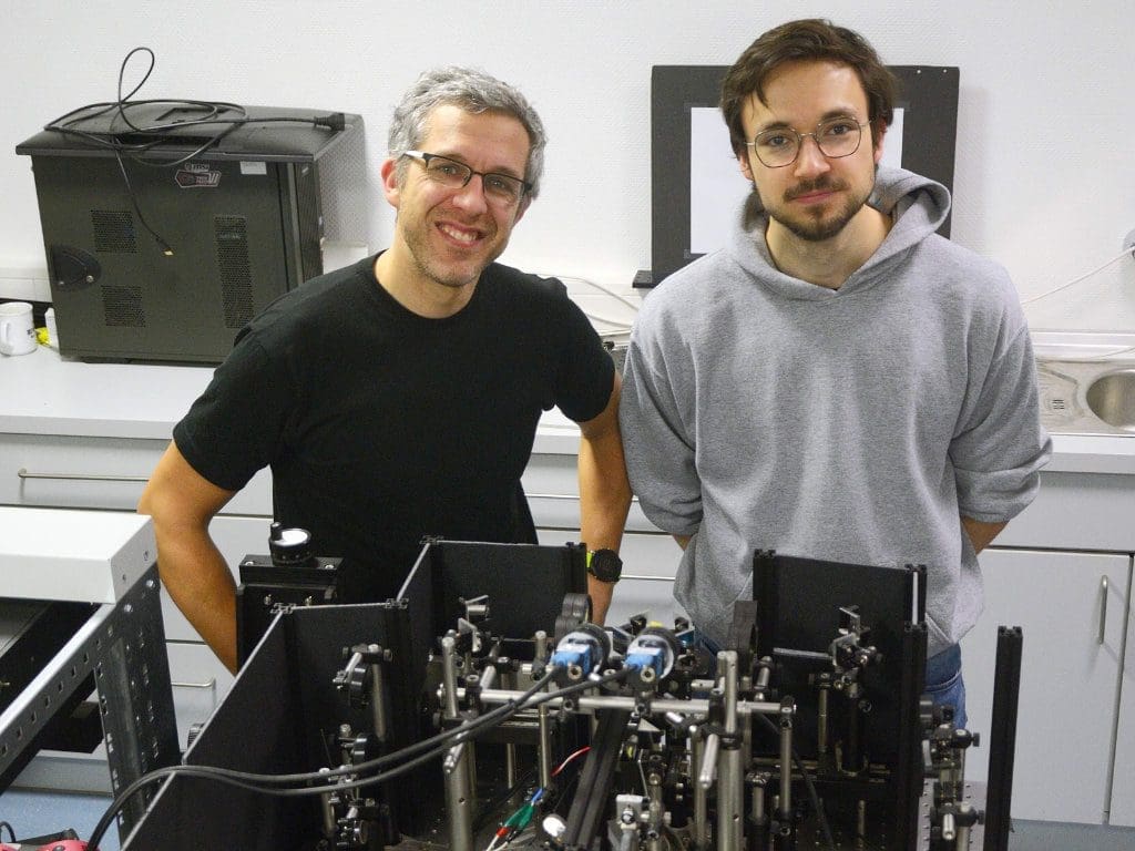 v.l.: Dr. Wolf Harmening und Maximilian Freiberg