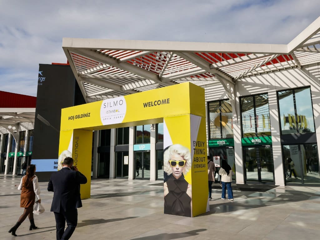 Eingangsbereich zur Augenoptik-Fachmesse Silmo Istanbul