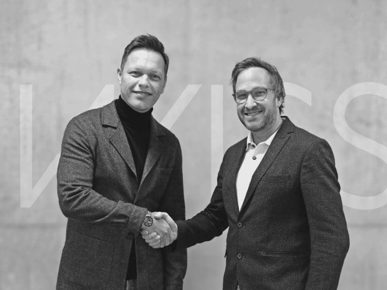 Von links: Johannes Schubart und Samuel Frei, beide von Optiswiss