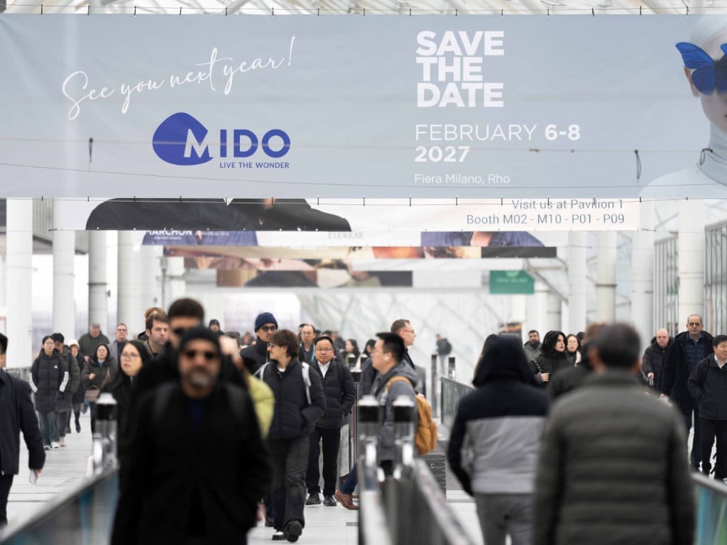 Teilnehmer auf der Mido 2026